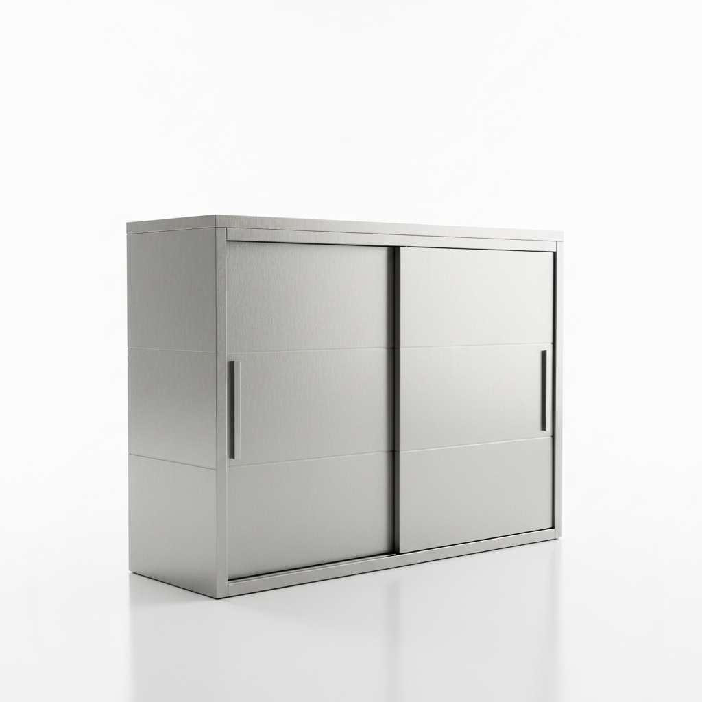 Custom stainless steel cabinet